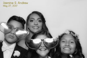 Ritz Carlton open air photo booth in Dallas, Texas