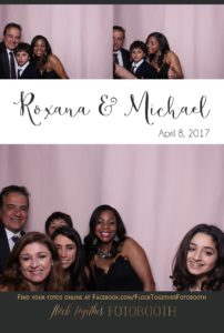 blush photo booth backdrop