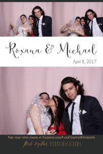 blush photo booth backdrop